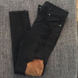 Carmar Suede Patch Pant